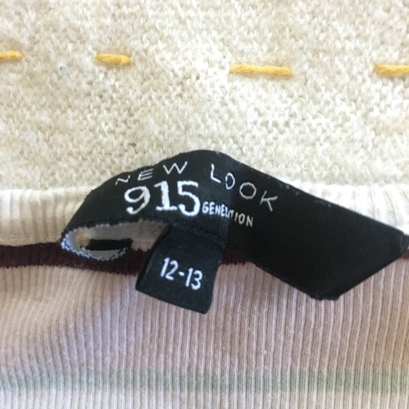 🧿Striped Crop Top - Picture 3 of 3